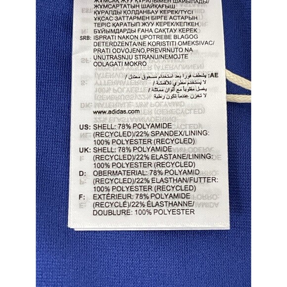 adidas High-Waist Bikini Bottom Swimwear Bright Red NWT Size XL - Picture 4 of 11